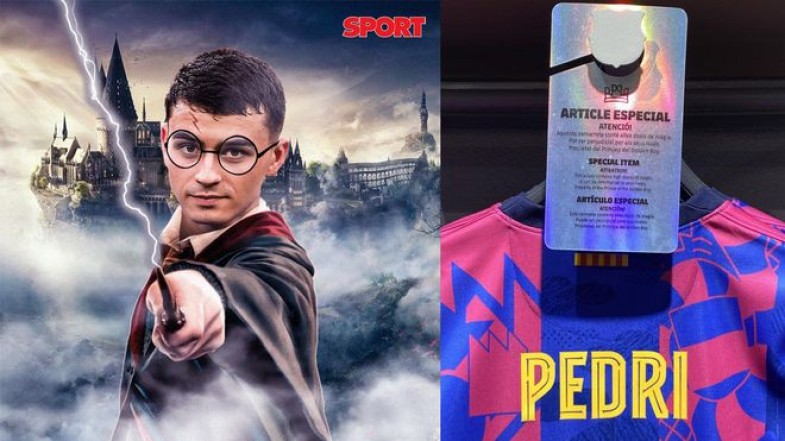 Des maillots "Pedri Potter" mis en vente ! - FC Barcelone - Blaugranas.fr