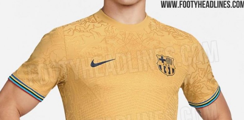 Voici à quoi devrait ressembler le maillot extérieur du FC Barcelone - FC  Barcelone - Blaugranas.fr